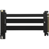 Corsair Cable elevador Premium PCIe 5.0 ×16, Cable alargador negro