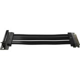 Corsair Cable elevador Premium PCIe 5.0 ×16, Cable alargador negro