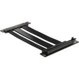 Corsair Cable elevador Premium PCIe 5.0 ×16, Cable alargador negro