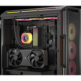Corsair Cable elevador Premium PCIe 5.0 ×16, Cable alargador negro