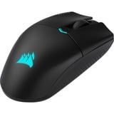 Corsair Katar Elite Wireless, Ratones para gaming negro