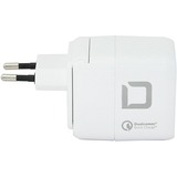 DICOTA D31722 cargador de dispositivo móvil Blanco Interior blanco, Interior, Corriente alterna, 20 V, 3 A, Blanco