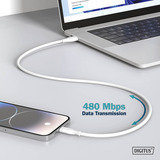 Digitus AK-300341-020-W, Cable blanco