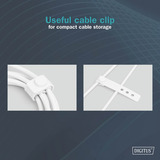 Digitus AK-300341-020-W, Cable blanco
