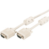 Digitus Cable de conexión para monitor VGA, conector VGA > conector VGA beige