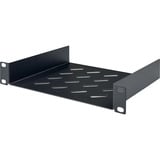 Digitus Estante de 254 mm (10"), Balda negro