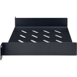 Digitus Estante de 254 mm (10"), Balda negro