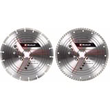 EINHELL Disco de diamante turbo, Ø 230 x 22,23 x 1,8mm, juego de 2, Hoja 