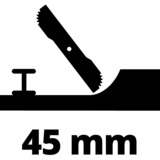 EINHELL GE-LE 18/190 Li-Solo, 18Volt, Cortabordes rojo/Negro