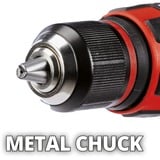 EINHELL TE-CD 18/48 Li, 4513935, Martillo atornillador negro