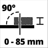 EINHELL TE-TS 315 UD, Sierra circular de mesa rojo/Negro