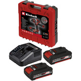 EINHELL Taladro atornillador percutor a batería Power X-Change TE-CD 18/48 Li, 18Volt, Martillo atornillador negro
