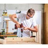 EINHELL Taladro atornillador percutor a batería Power X-Change TE-CD 18/48 Li, 18Volt, Martillo atornillador negro