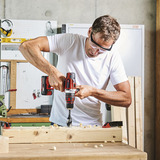 EINHELL Taladro atornillador percutor a batería Power X-Change TE-CD 18/48 Li, 18Volt, Martillo atornillador negro