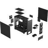 Fractal Design Pop XL Silent Torre Negro, Caja de torre grande negro, Torre, PC, Negro, ATX, EATX, micro ATX, Mini-ITX, Acero, 18,5 cm