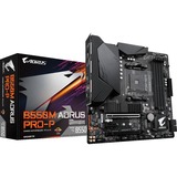 GIGABYTE B550M AORUS PRO-P (rev. 1.0) AMD B550 Zócalo AM4 micro ATX, Placa base Zócalo AM4, 3rd Generation AMD Ryzen™ 3, 3rd Generation AMD Ryzen 5, Zócalo AM4, 128 GB, DDR4-SDRAM, 128 GB