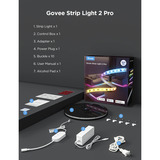 Govee Strip Light 2 Pro 5 Meter, Tira de LED blanco