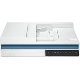 HP ScanJet Pro 2600 f1, Escáner plano blanco, 89 x 148 mm, 600 x 600 DPI, 1200 x 1200 DPI, 48 bit, 24 bit, 25 ppm