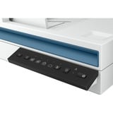 HP ScanJet Pro 2600 f1, Escáner plano blanco, 89 x 148 mm, 600 x 600 DPI, 1200 x 1200 DPI, 48 bit, 24 bit, 25 ppm