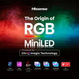 Hisense 65UR8DS RGB MiniLED, Televisor LED negro/Gris oscuro