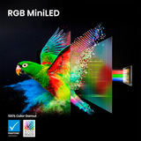 Hisense 65UR8DS RGB MiniLED, Televisor LED negro/Gris oscuro