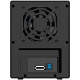 ICY BOX IB-3640SU3 USB 3.2 Gen 1 (3.1 Gen 1) Type-B Negro, Caja de unidades negro, Unidad de disco duro, SATA, 3.5", USB 3.2 Gen 1 (3.1 Gen 1) Type-B, Negro, Aluminio, Plástico