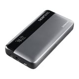 Intenso Powerbank HE25000, Banco de potencia gris/Negro