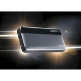 Intenso Powerbank HE25000, Banco de potencia gris/Negro