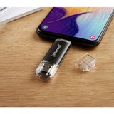Intenso Twist Line 512 GB, Lápiz USB antracita/Transparente