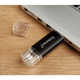 Intenso Twist Line 512 GB, Lápiz USB antracita/Transparente
