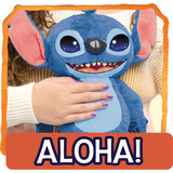 Just Play Disney Stitch - Many Moods Stitch, Peluches Personaje, 3 año(s), Interactivo, Sonoro, AA