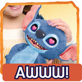 Just Play Disney Stitch - Many Moods Stitch, Peluches Personaje, 3 año(s), Interactivo, Sonoro, AA