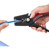 KNIPEX 12 42 195 , Alicates pelacables negro/Rojo