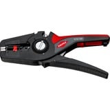 KNIPEX Alicates automáticos para pelar cables PreciStrip16, Alicates pelacables negro/Rojo