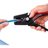 KNIPEX Alicates automáticos para pelar cables PreciStrip16, Alicates pelacables negro/Rojo
