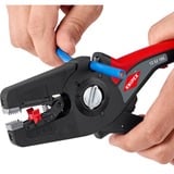 KNIPEX Alicates automáticos para pelar cables PreciStrip16, Alicates pelacables negro/Rojo