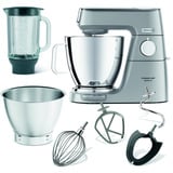 Kenwood Titanium Chef Baker XL robot de cocina 1200 W 7 L Acero inoxidable plateado, 7 L, Acero inoxidable, Giratorio, 1,6 L, Amasar, Mezcla, Acero inoxidable