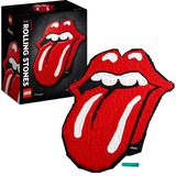 LEGO 31206 Art The Rolling Stones Logo, Decoración para Casa, Juegos de construcción rojo/Negro, Decoración para Casa, Juego de construcción, 18 año(s), Plástico, 1998 pieza(s), 3,07 kg