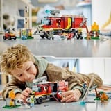 LEGO City Unidad Móvil de Control de Incendios, Juegos de construcción Juego de construcción, 7 año(s), Plástico, 502 pieza(s), 945 g