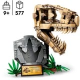 LEGO Jurassic World Fósiles de Dinosaurio: Cráneo de T. rex, Juegos de construcción Juego de construcción, 9 año(s), Plástico, 577 pieza(s), 664 g