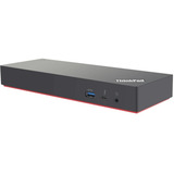 Lenovo Thunderbolt 3 Dock Gen 2 Reacondicionado, Estación de acoplamiento negro