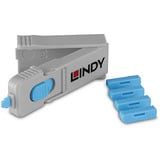 Lindy Llave para puerto DisplayPort con 4 cerraduras, Castillo 