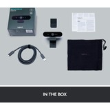 Logitech BRIO STREAM cámara web 4096 x 21060 Pixeles USB 3.2 Gen 1 (3.1 Gen 1) Negro, Webcam negro, 4096 x 21060 Pixeles, 60 pps, 1080p, USB 3.2 Gen 1 (3.1 Gen 1), Negro, Recortar