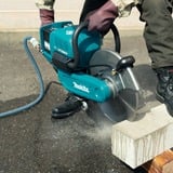 Makita Amoladora inalámbrica CE001GZ XGT, 80 Voltios (2x40V), Máquina de corte azul/Negro