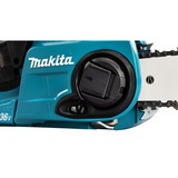 Makita DUC353Z motosierra Negro, Azul, Motosierra eléctrica azul/Negro, 35 cm, 20 m/s, 76,2 / 8 mm (3 / 8"), Negro, Azul, 0,2 L, Batería