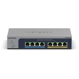 Netgear MS108TUP No administrado L2 2.5G Ethernet (100/1000/2500) Energía sobre Ethernet (PoE) Gris, Interruptor/Conmutador gris, No administrado, L2, 2.5G Ethernet (100/1000/2500), Energía sobre Ethernet (PoE)