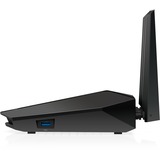 Netgear Nighthawk AX/5-Stream AX2400 WiFi 6 Router (RAX30) router inalámbrico Gigabit Ethernet Doble banda (2,4 GHz / 5 GHz) Negro negro, Wi-Fi 6 (802.11ax), Doble banda (2,4 GHz / 5 GHz), Ethernet, Negro, Router de sobremesa