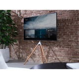 One for all WM 7471 165,1 cm (65") Negro, Gris, Madera, Soporte gris/Madera, 81,3 cm (32"), 165,1 cm (65"), 200 x 100 mm, 400 x 400 mm, 360°, Negro, Gris, Madera