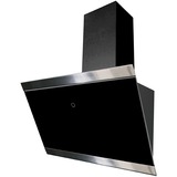 Respekta CH 89060 S, Campana extractora negro/Acero fino