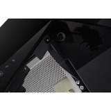 Respekta CH 89060 S, Campana extractora negro/Acero fino